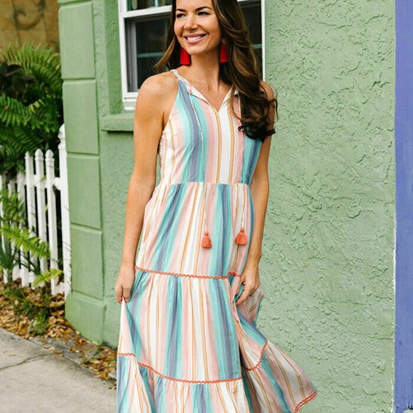 Womens Matilda Jane Lets go together Sunset Season Dress size S Small NWT Womens Matilda Jane Lets go together Sunset Season Dress size S Small NWT